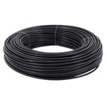 FIO FLEX  4,0MM ROLO PRETO 100M